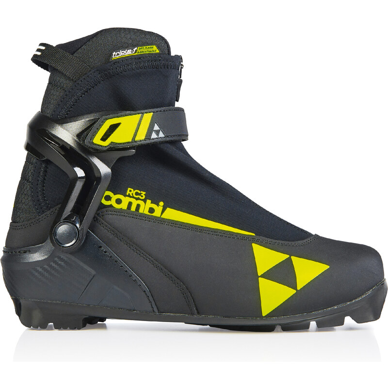 Boty na běžky Fischer RC3 Combi Velikost: EU 46 black/yellow 64189167