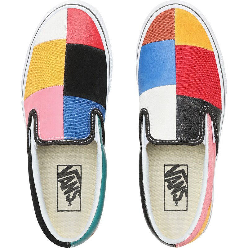 Vans Boty Ua Classic Slip-On (Patchwork) Mul - Dámské