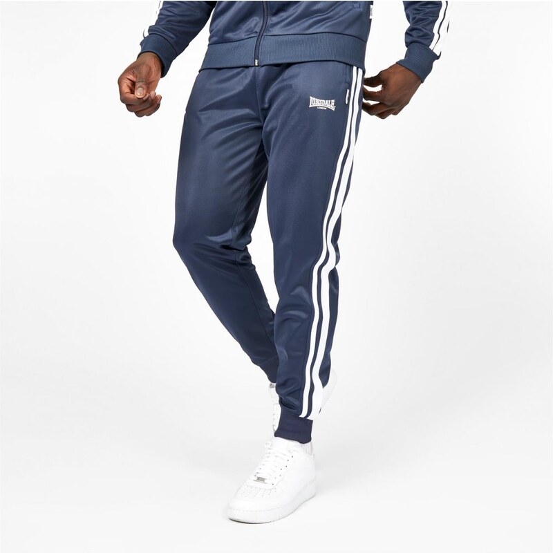 Lonsdale 2 Stripe Track Pants Mens Navy - GLAMI.cz