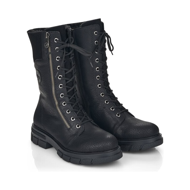 Vyšší kotníková obuv Rieker Z9131-00 černá 86597155