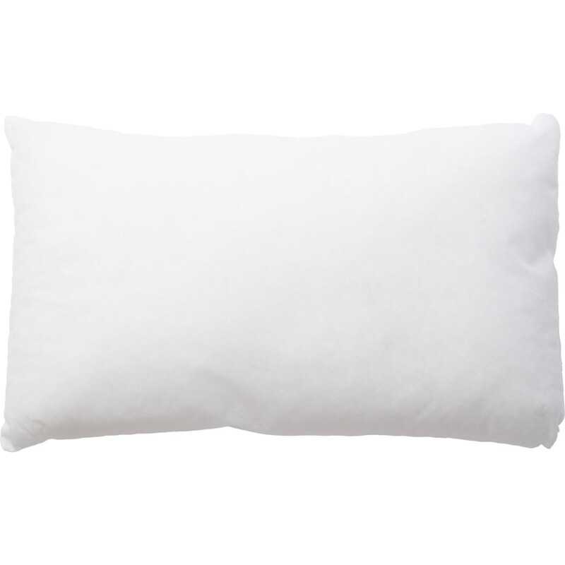 Bílá polyesterová výplň do polštáře Kave Home Fluff 30 x 50 cm