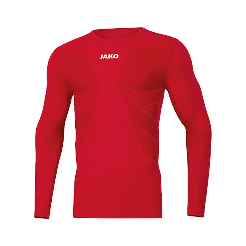 JAKO Základní vrstva Comfort 2.0 jasně červená / bílá