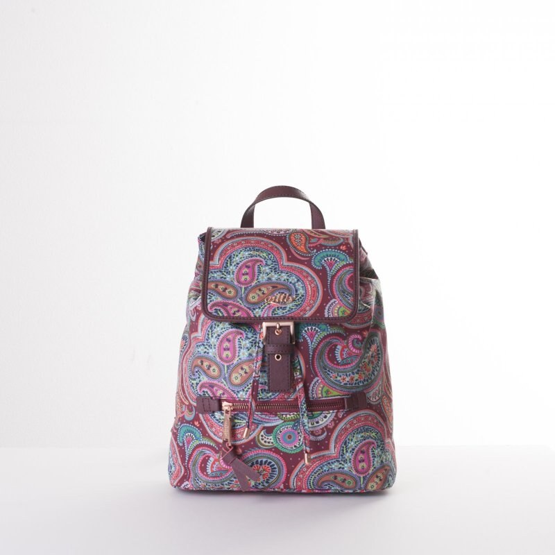 Oilily Helena Paisley City Backpack dámský městský batoh 6,3 l