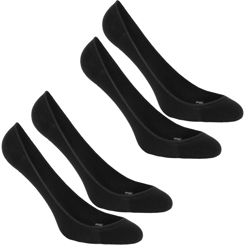 NEWFEEL Ponožky na chůzi Ballerina WS140 černé 2 páry
