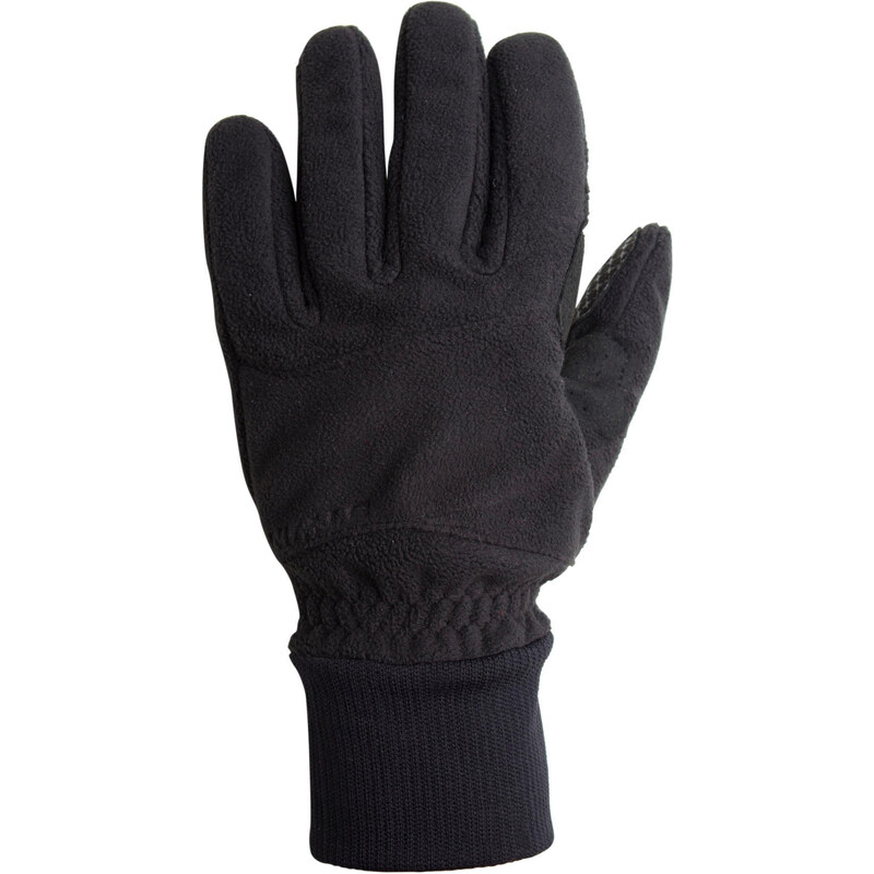 TRIBAN Zimní fleecové cyklistické rukavice 100 černé
