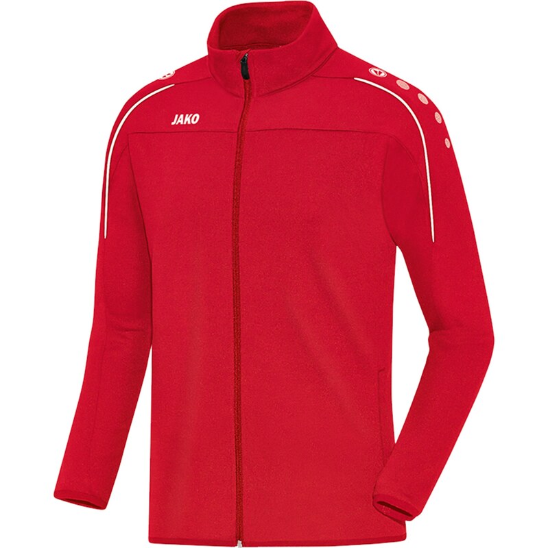 JAKO Sportovní bunda jasně červená / bílá