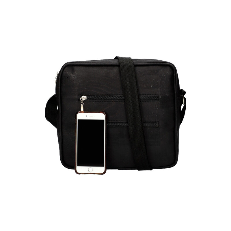 JABEKO Korkový messenger Colorado Black