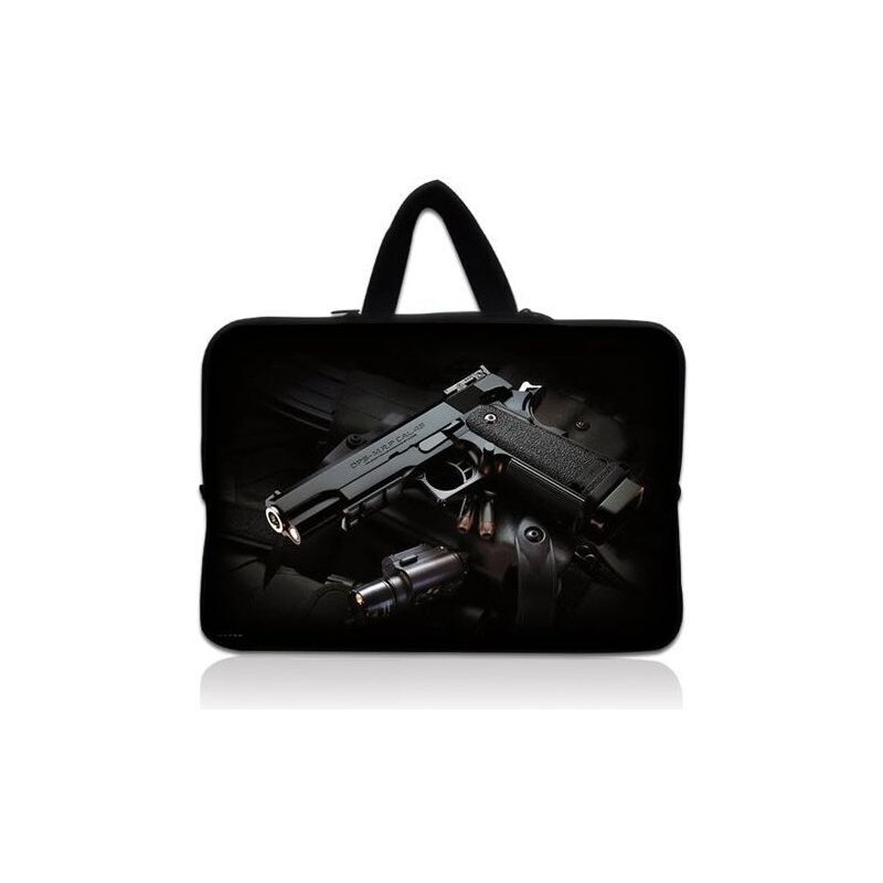 Huado pánská taška pro notebook 12.1" Revolver 9mm Huado N12-20316
