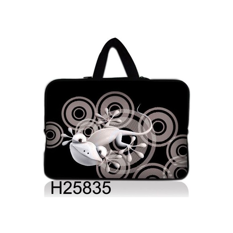 Huado pánská taška pro notebook 14.4" Gekon bílý Huado N14-25835