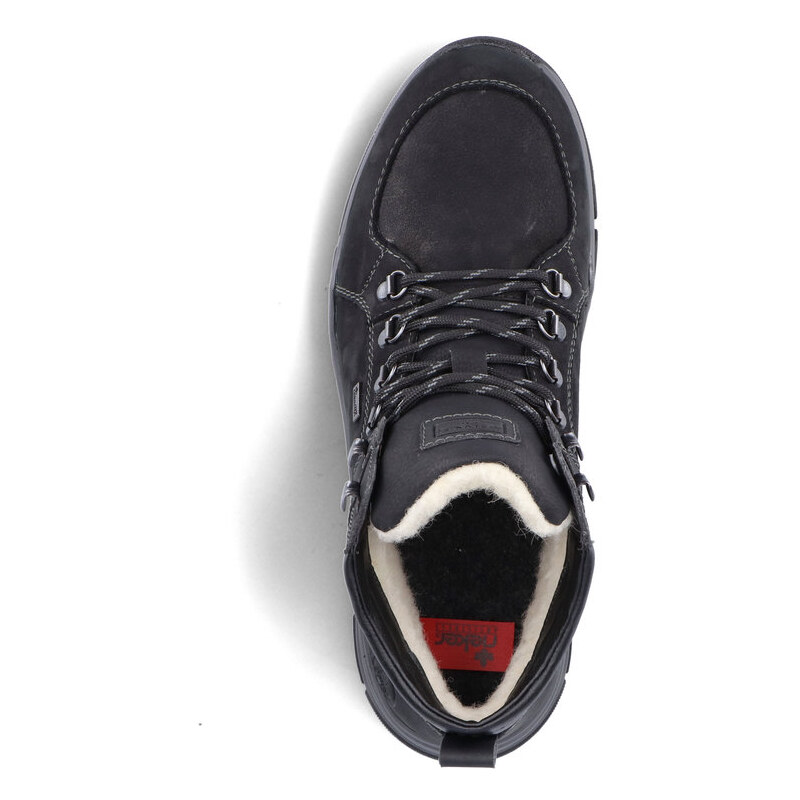 Pánská kožená kotníková obuv 31224-01 Rieker černá