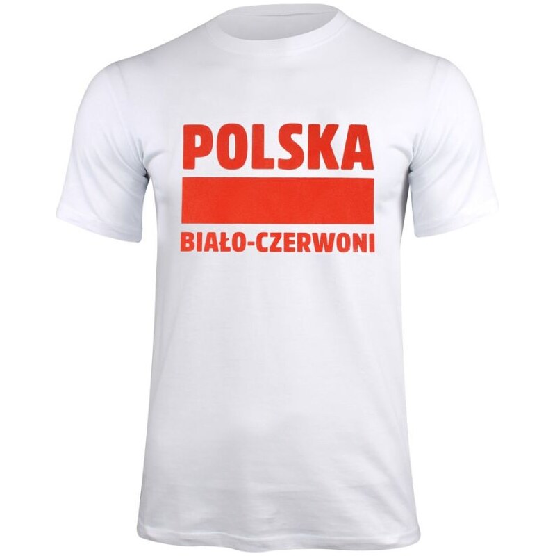 Inny Unisex tričko Polsko bílá/červená S337909