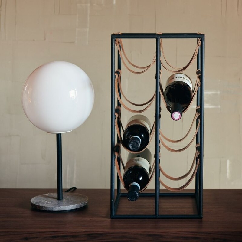 Audo CPH Leskle opálově bílá skleněná stolní lampa AUDO TR II. 41 cm