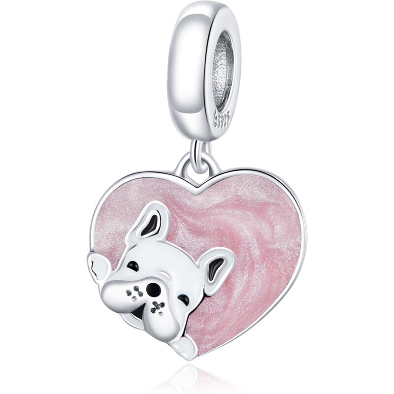 Elenys stříbrný visací přívěsek Milovaný pejsek