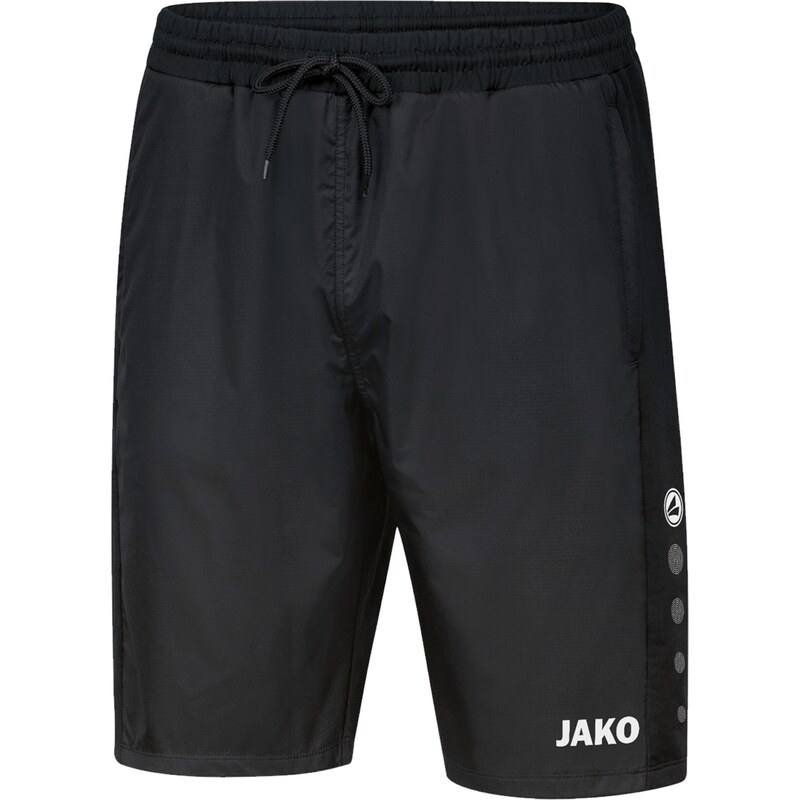 JAKO Sportovní kalhoty černá / bílá