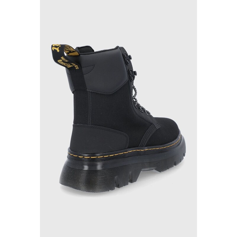 Farmářky Dr. Martens Tarik dámské, černá barva, na plochém podpatku, 27017001