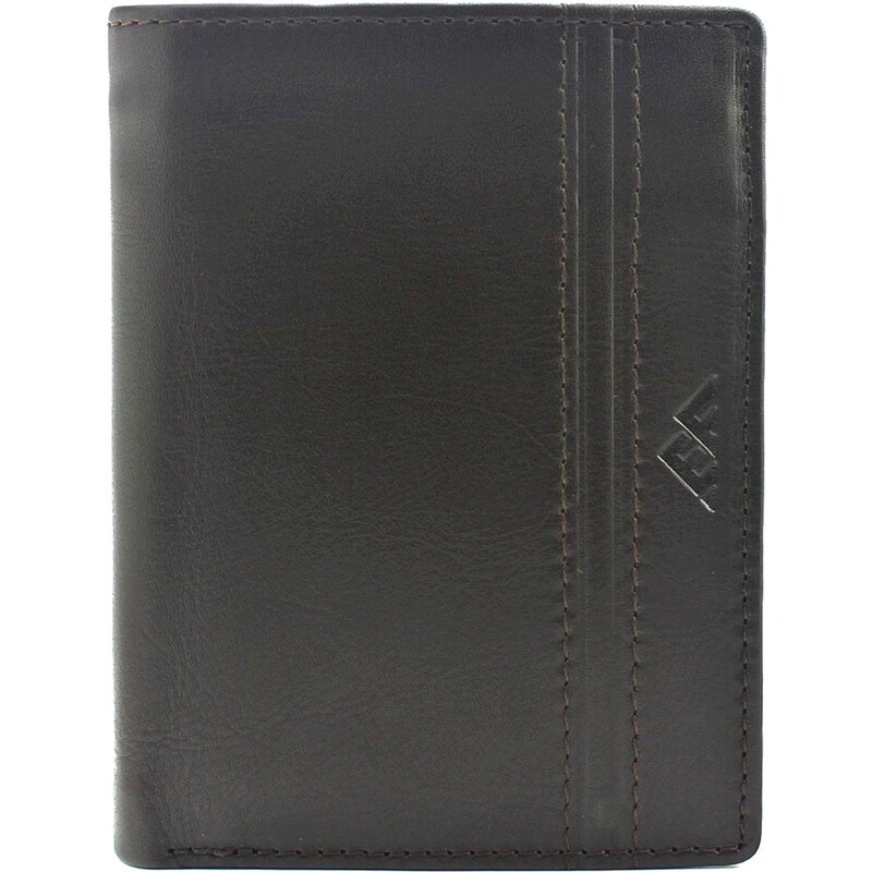 Pánská kožená peněženka EL FORREST 896-25 RFID hnědá