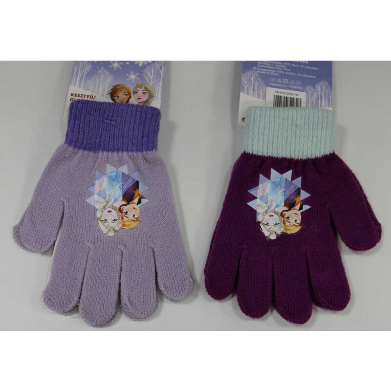 Setino Prstové rukavice Frozen nebo Zvonilka věk: 3-8 let