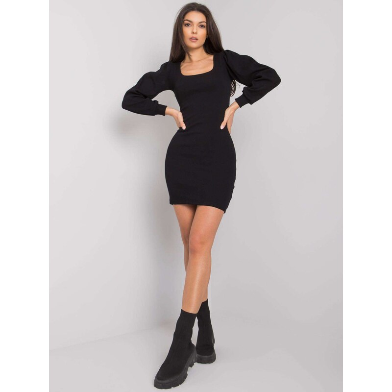 RUE PARIS Dress-RV-SK-7280.34X-black