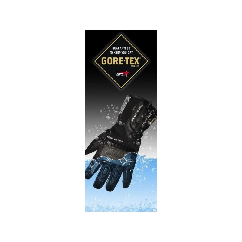Moto rukavice RICHA SONAR GORE-TEX černé Varianta: M