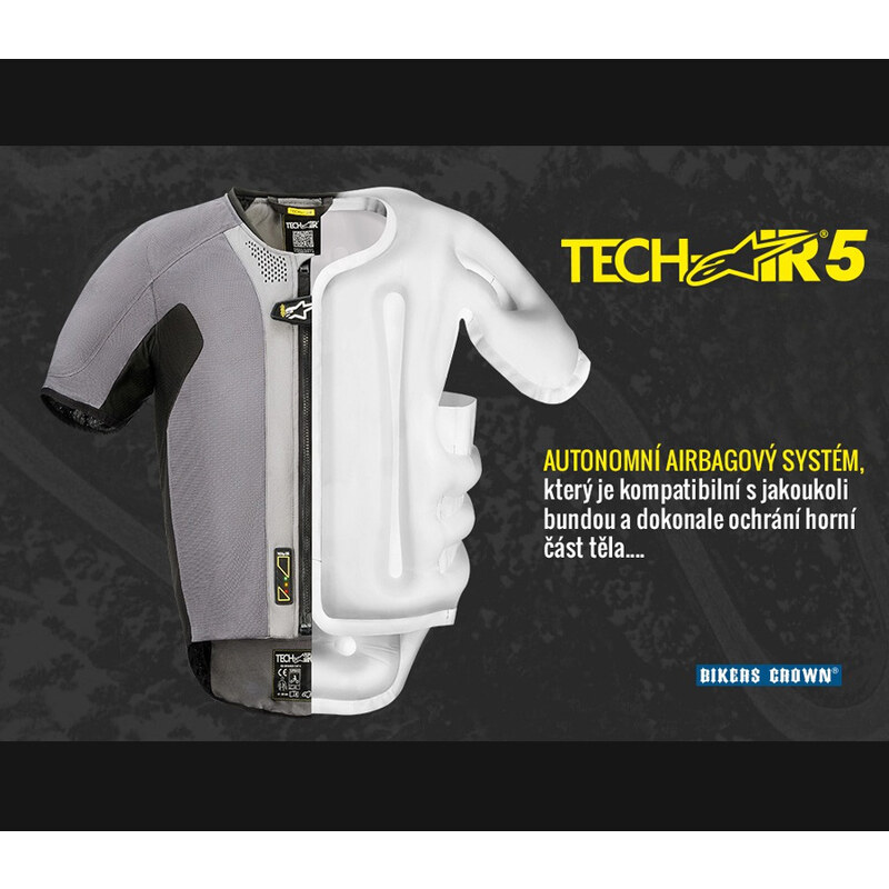 Airbagová vesta ALPINESTARS Tech-Air 5 + certifikovaný servis airbagů