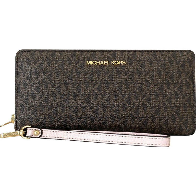 Michael Kors peněženka Jet Set multi hnědá 64494702