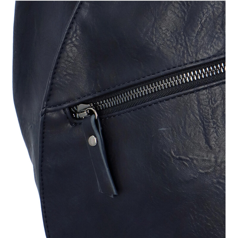 Originální dámský batoh kabelka tmavě modrý - Enrico Benetti Fabio tmavě modrá