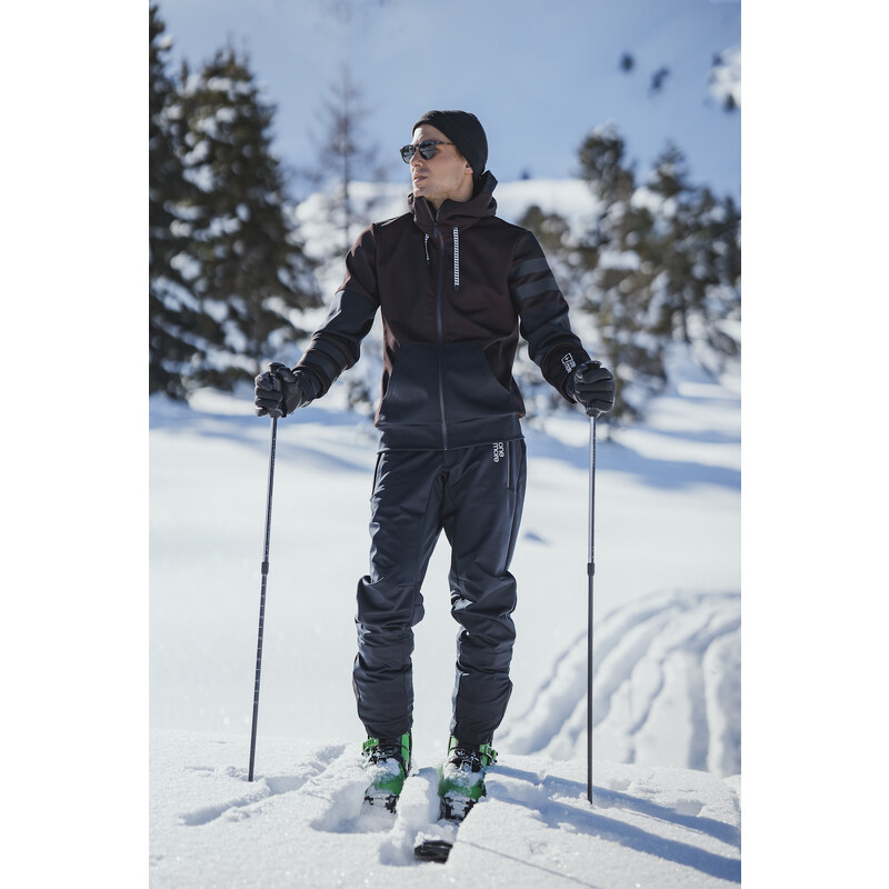 ONEMORE 931 SOFTSHELL SKI PANTS MAN BLACK/BLACK/BLACK