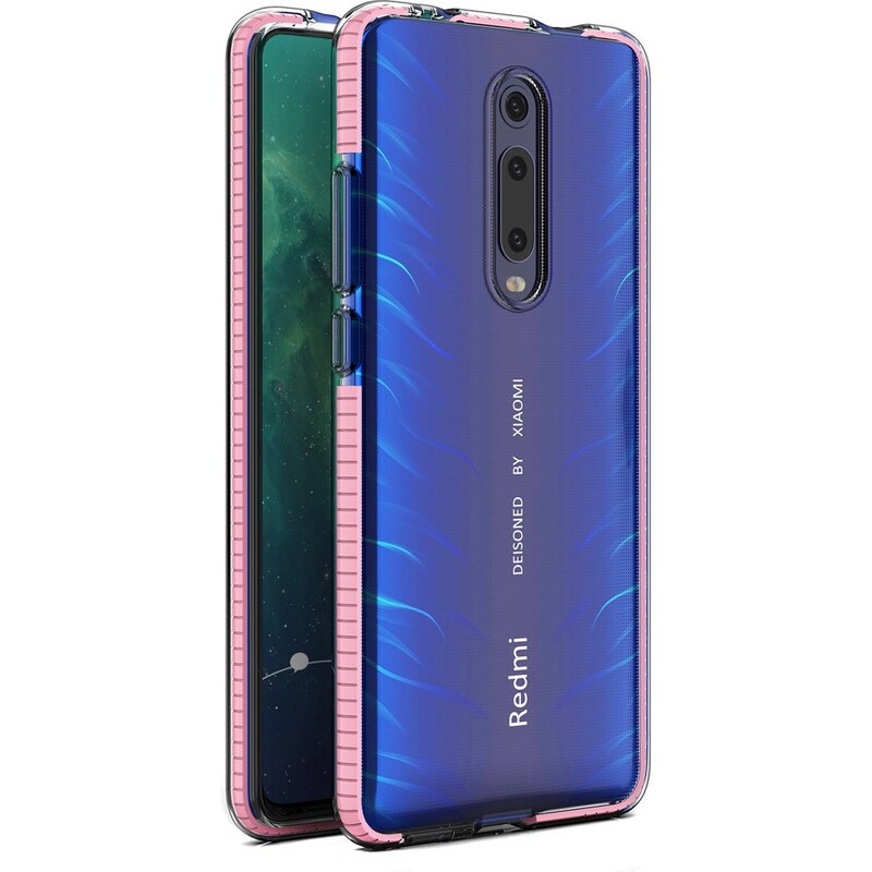 IZMAEL.eu Pouzdro Spring clear TPU pro Xiaomi Redmi K20 pro Xiaomi Redmi K20 Pro růžová