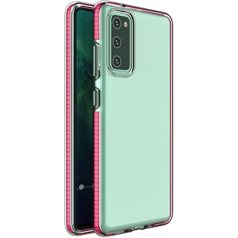 IZMAEL.eu Pouzdro Spring clear TPU pro Xiaomi Mi 10T/Mi 10T pro Xiaomi Mi 10T růžová