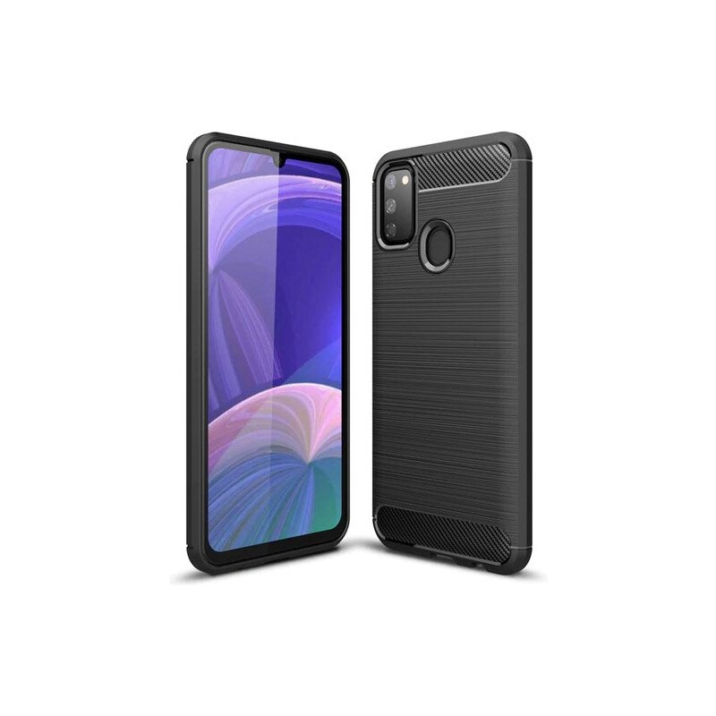 IZMAEL.eu Pouzdro Carbon Bush TPU pre Huawei Mate 40 pro Huawei Mate 40 černá