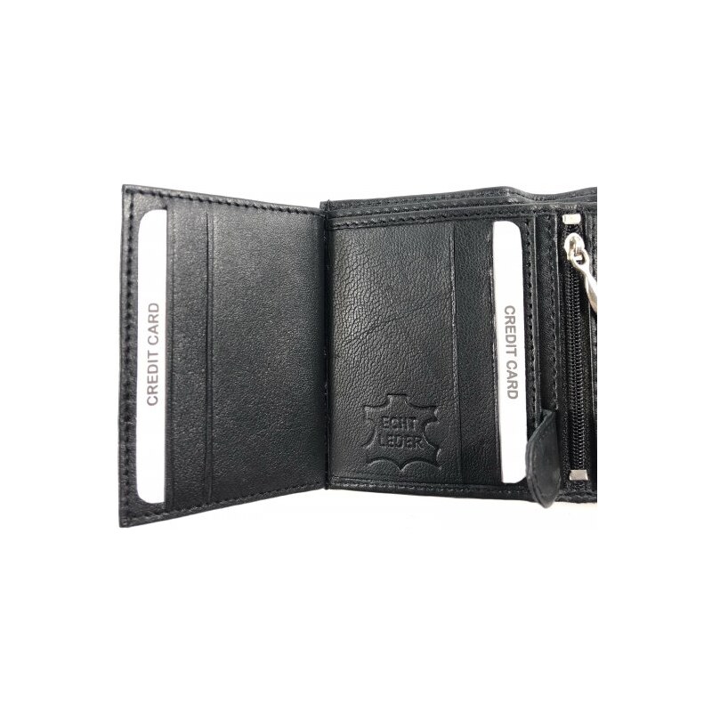 Swifts Kožená peněženka černá F 11
