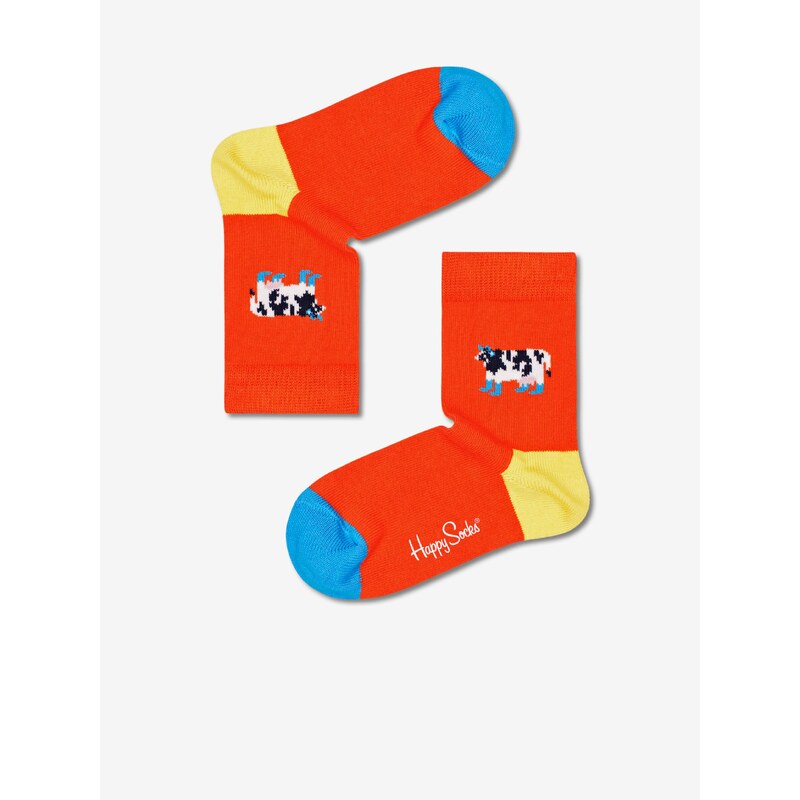 Sada modrých vzorovaných ponožek Happy Socks - unisex