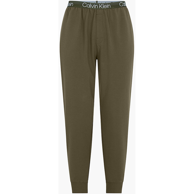 Pánské tepláky Jogger NM2175E - RBN - Khaki - Calvin Klein