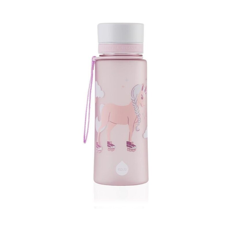 EQUA Unicorn 600 ml ekologická plastová lahev na pití bez BPA