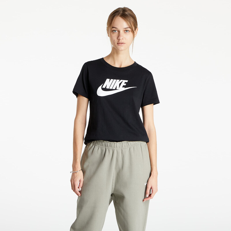 Dámské tričko Nike Sportswear Essential Icon Future Tee Černá - GLAMI.cz
