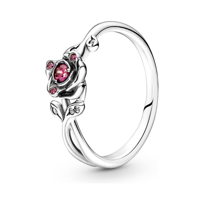 PANDORA Disney Kráska a Zvíře prsten Růže