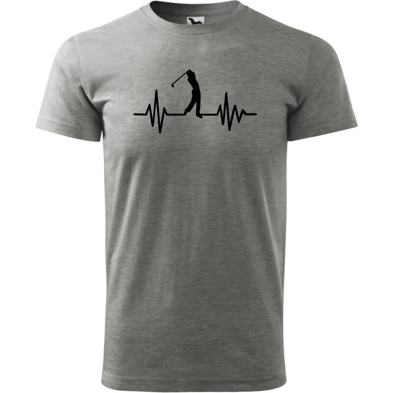 Fenomeno Pánské tričko - Tep(golf) - šedé