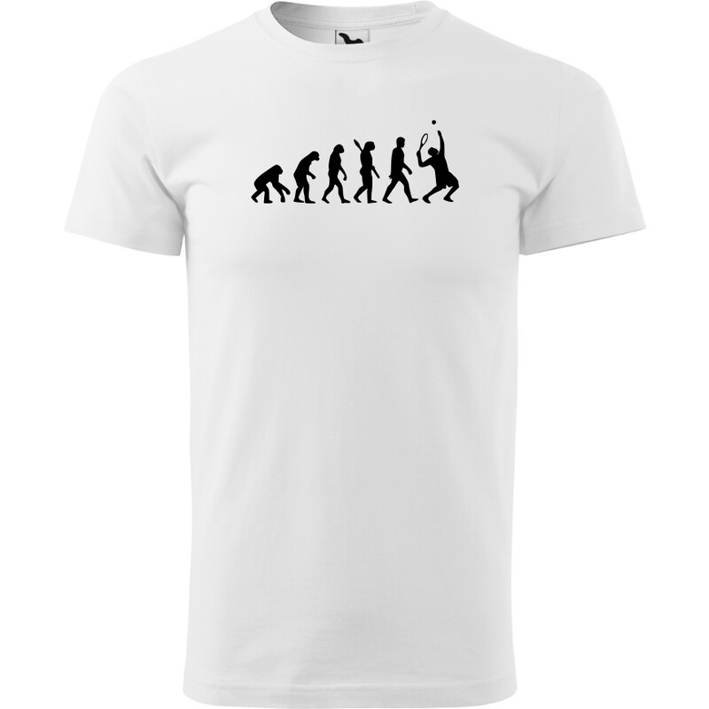 Fenomeno Pánské tričko - Evoluce tenisty - bílé