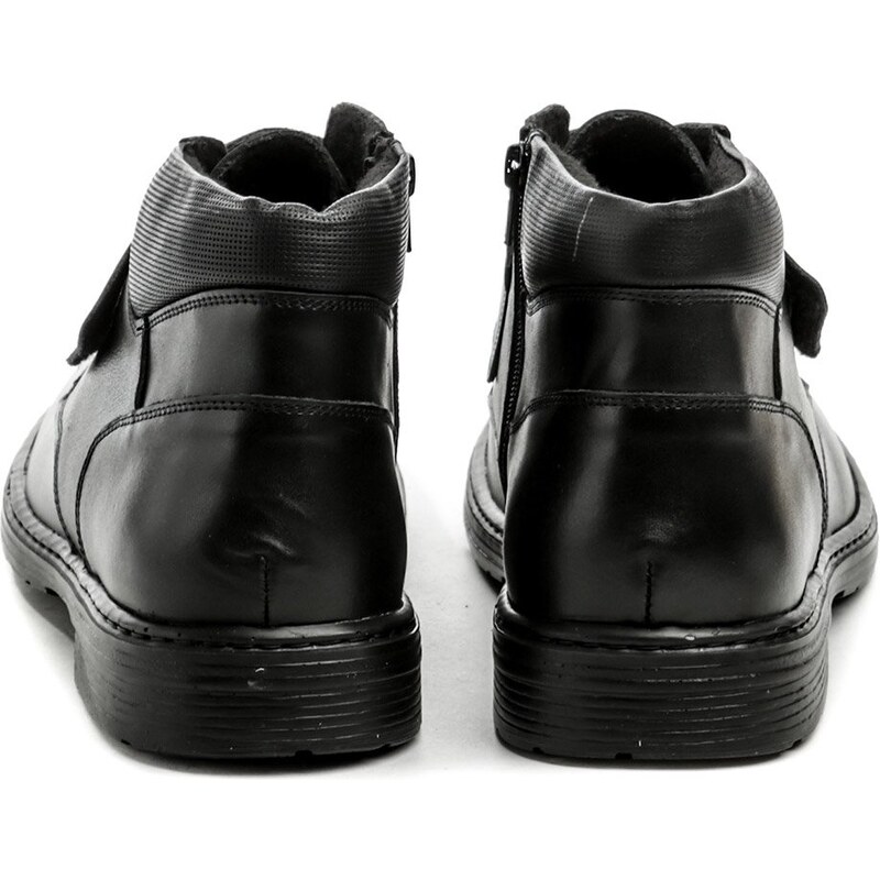 Koma 1130K černé pánské nadměrné zimní boty