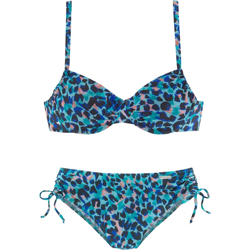 LASCANA Bikiny tyrkysová
