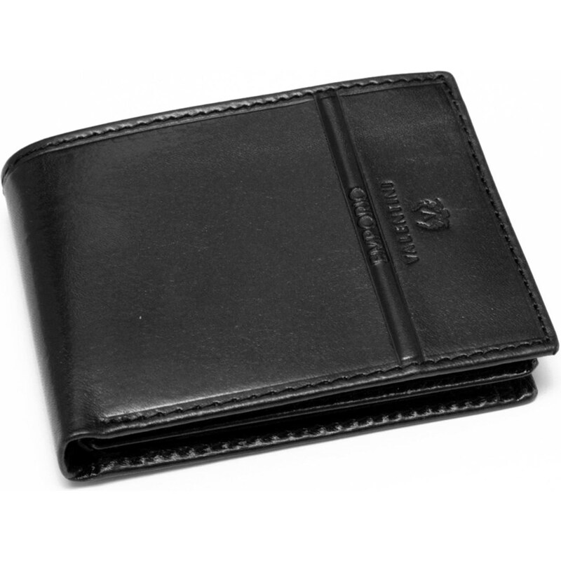 Pánská kožená peněženka EMPORIO VALENTINI 563 992 černá