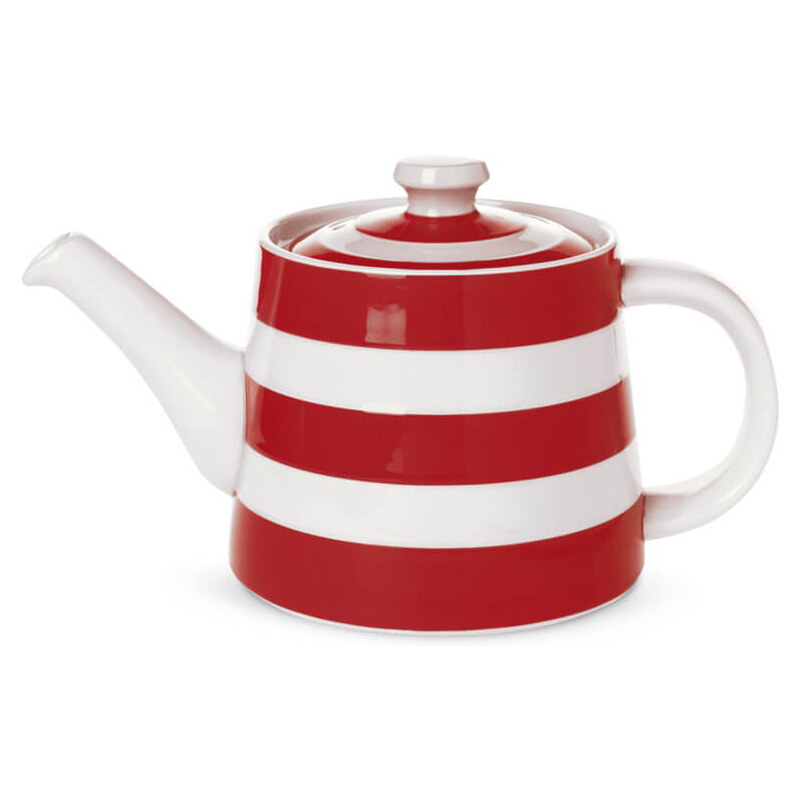 Konvice na čaj Rosie Red Stripes 3000ml - Cornishware