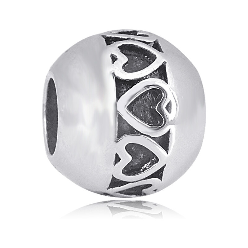 Lindas Jewelry Přívěsek Spojená Srdce chirurgická ocel IP019 106913077