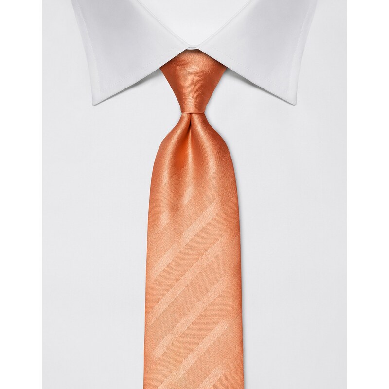 Vincenzo Boretti hedvábná kravata lososová 21981