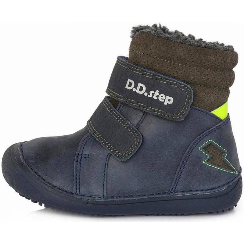 Chlapecké zimní boty D.D.step W063-829B "barefoot"