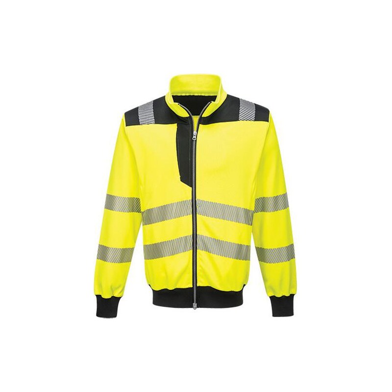 Portwest Reflexní mikina PW3 Hi-Vis, žlutá/černá, vel. L