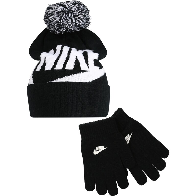 Nike Sportswear Sada Swoosh Pom černá / bílá