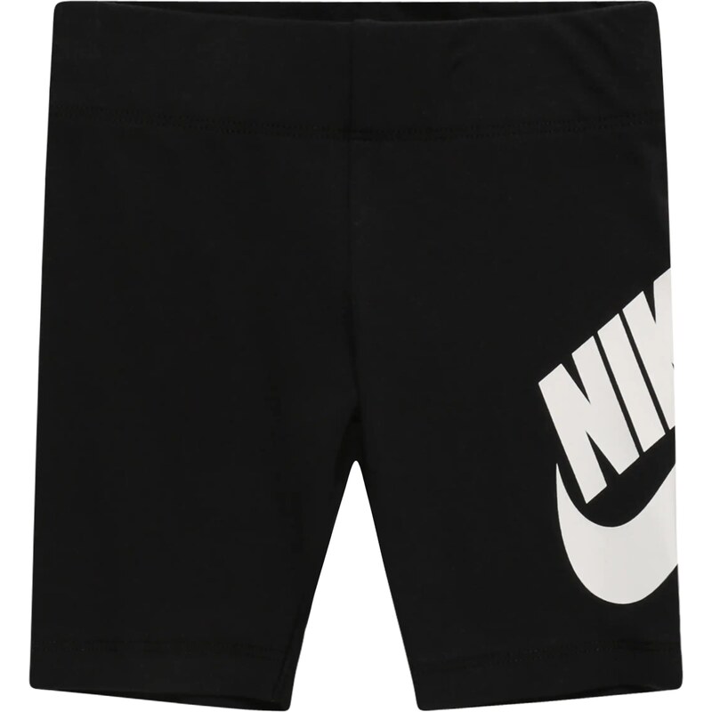 Nike Sportswear Kalhoty Futura černá / bílá