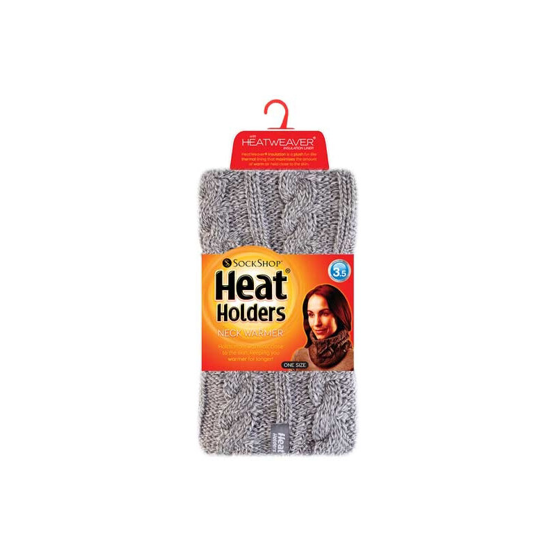 Dámský zimní nákrčník Heat Holders Light Grey šedá 109623733