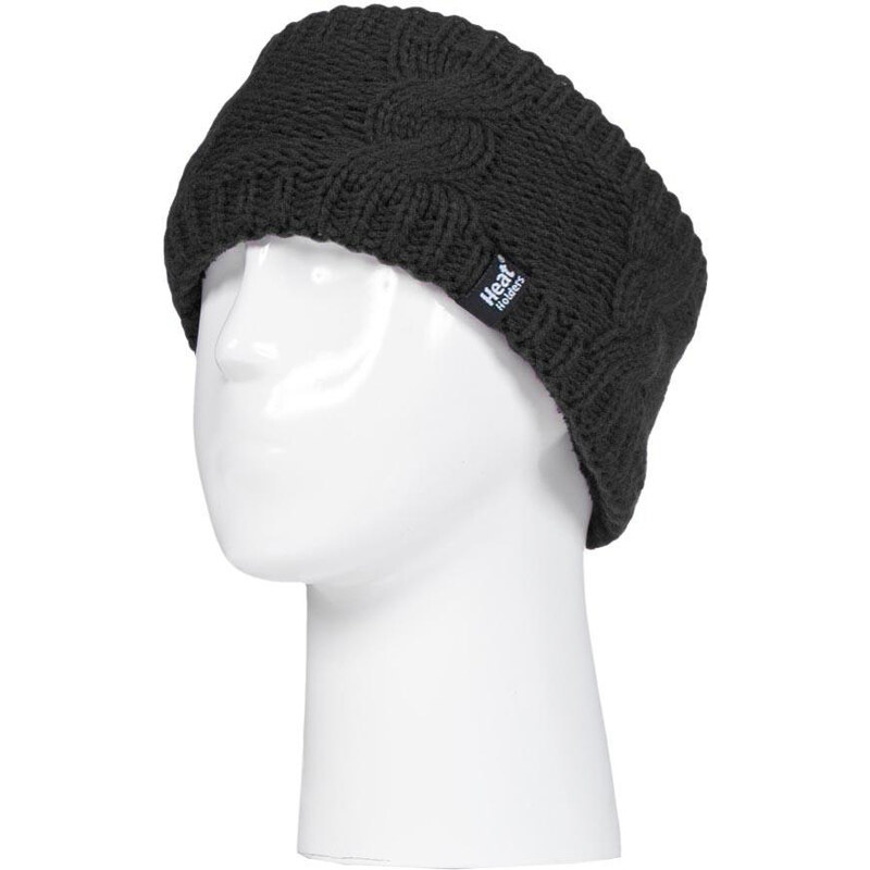 Dámská zimní čelenka Heat Holders Alta black černá 109623734